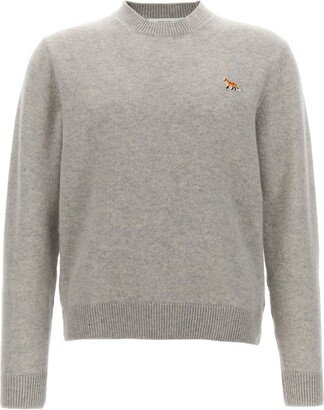 Fox Patch Knitted Jumper