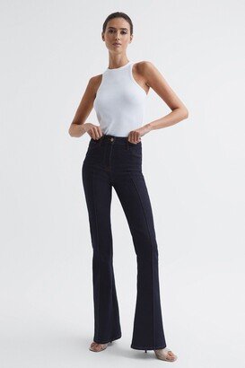 Regular High Rise Flared Jeans