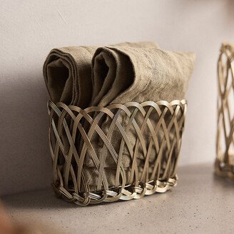 Braided Copper Napkin Holder