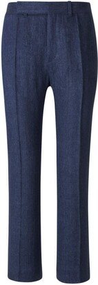 High-Waisted Tailored Pants-AC