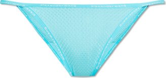 Briefs With Logo - Blue