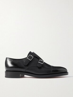 William Leather Monk-Strap Shoes