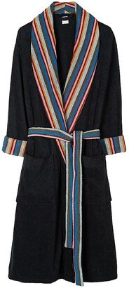 Artist Trim Cotton Robe