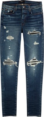 MX1 Distressed Skinny Jeans-AH