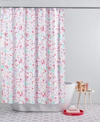 Charter Club Kids Wildflowers Shower Curtain, 72