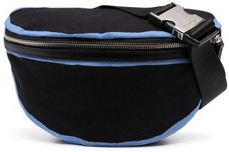 Contrast-Trim Belt Bag
