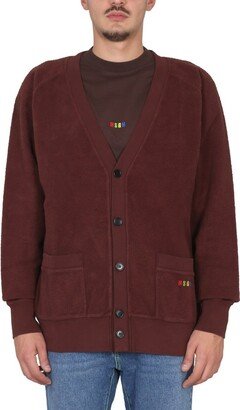 V-Neck Knitted Cardigan-CX