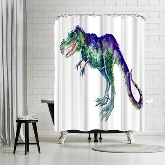 71 x 74 Shower Curtain, Tyrannosaurus Dinosaur by Suren Nersisyan