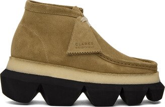 Tan Clarks Originals Edition Hybrid Wallabee Derbys