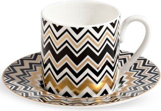 Zig Zag coffee cup set-AA