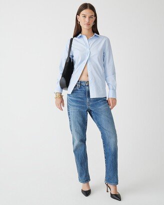 Petite slim boyfriend jean in Alma wash