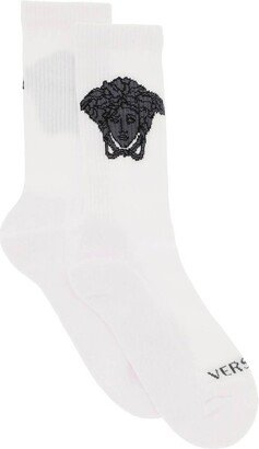 Medusa Intarsia Socks