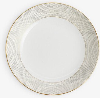 Gio Gold Geometric-pattern Bone-china Pasta Bowl 24cm