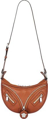 La Medusa Small Hobo Bag in Brown