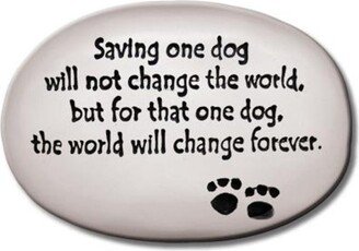 Saving One Dog Will Not Change The World, But For That World Forever