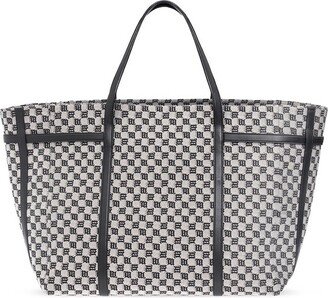 Monogram Top Handle Tote Bag