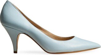 River 75MM Leather Pumps