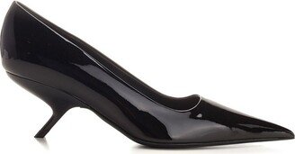 Pointed-Toe Slip-On Pumps-AT