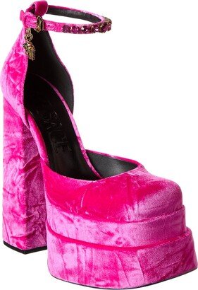 Medusa Aevitas Velvet Platform Pump