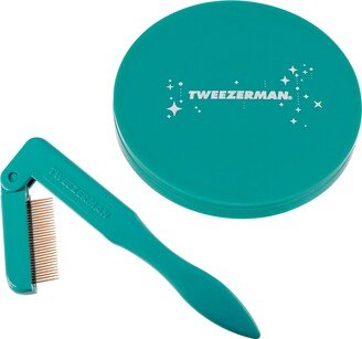 Majestic Turquoise Ilashcomb & Mirror Set