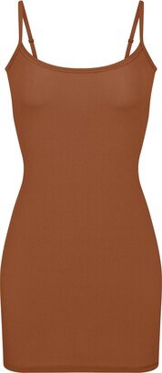 Fits Everybody Slip Dress | Bronze