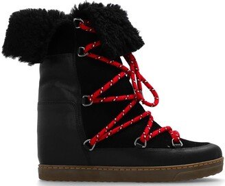 Nowly Lace-Up Snow Boots