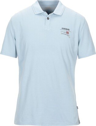 Polo Shirt Sky Blue-AE