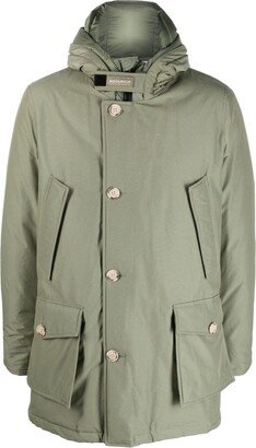 Button-Up Hooded Parka