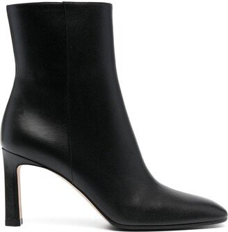 Ankle-Length 80mm High-Heeled Boots
