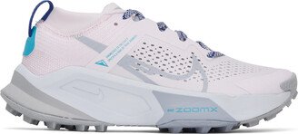 Pink & Blue Zegama Sneakers