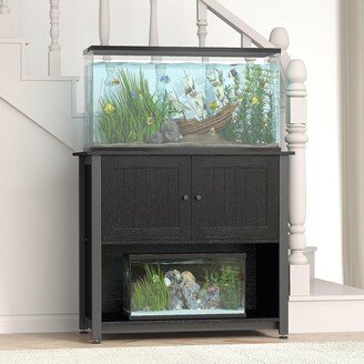 Sapphome 40-50 Gallon Fish Tank Stand with Cabinet