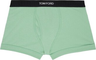 Green Jacquard Boxers