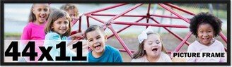 CountryArtHouse 44x11 Frame Black Picture Frame - Complete Modern Photo Frame Includes