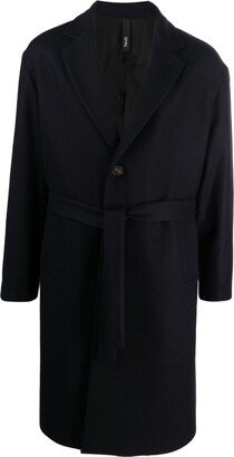 Notched-Lapels Belted Coat