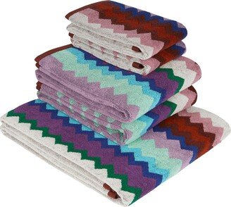 MISSONI HOME COLLECTION Set of 5 Chantal towels