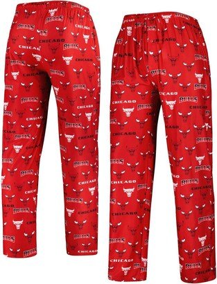 Men's Concepts Sport Red Chicago Bulls Breakthrough Knit Sleep Pants