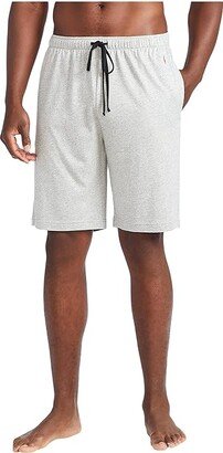 Big Tall Supreme Comfort Sleep Shorts (Andover Heather/Polo Black/RL2000 Red PP) Men's Pajama