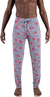 SAXX UNDERWEAR Snooze Pants (I Heart Cowboys/Grey) Men's Pajama