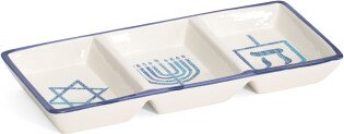 Hanukkah 3 Section Tray