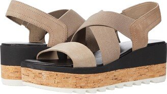 Cameron Flatform Slingback (Omega Taupe/Sea Salt) Women's Shoes