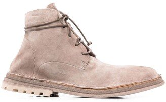 Lace-Up Suede Boots-AC