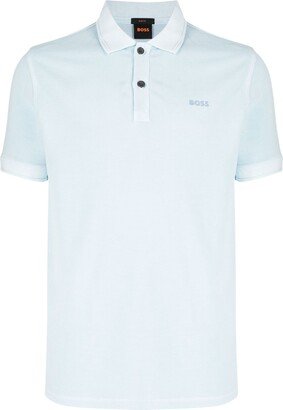 Logo-Print Short-Sleeve Polo Shirt