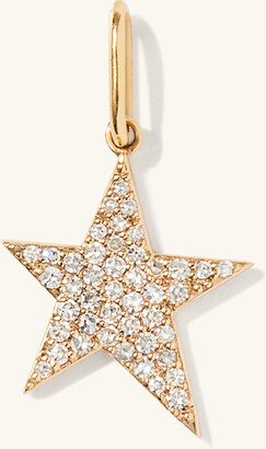 Pavé Diamond Star Charm