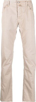 Straight-Leg Chino Trousers-AT