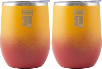 Robert Irvine by Insulated Wine Tumblers, Set of 2