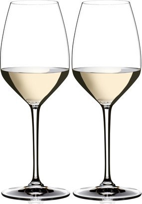 Set of 2 Heart to Heart Riesling Glasses