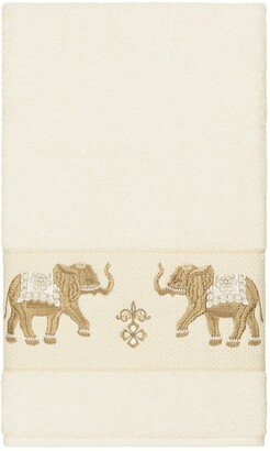 Quinn Embellished Bath Towel - Cream