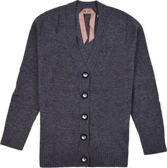 Nº21 V-Neck Button-Up Cardigan