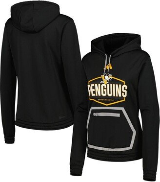 Women's Black Pittsburgh Penguins Team Pullover Hoodie