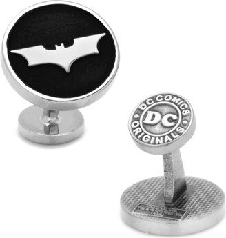 Recessed Batman Dark Knight Cufflinks